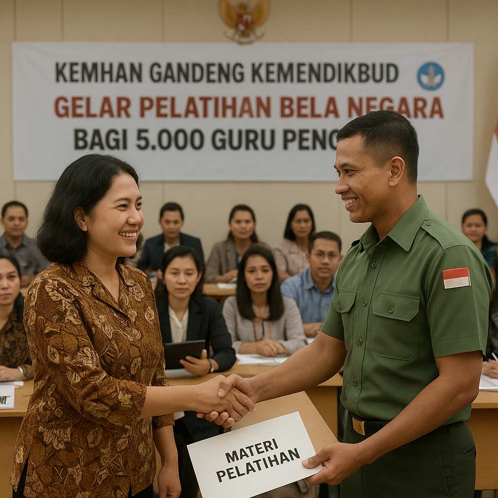 Kemhan Gandeng Kemendikbud Gelar Pelatihan Bela Negara Bagi...