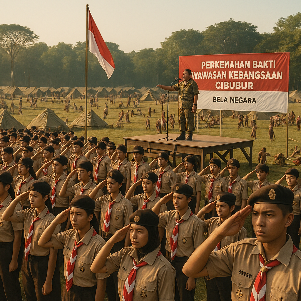 Pramuka Penegak Digembleng Wawasan Kebangsaan dan Bela Negar...