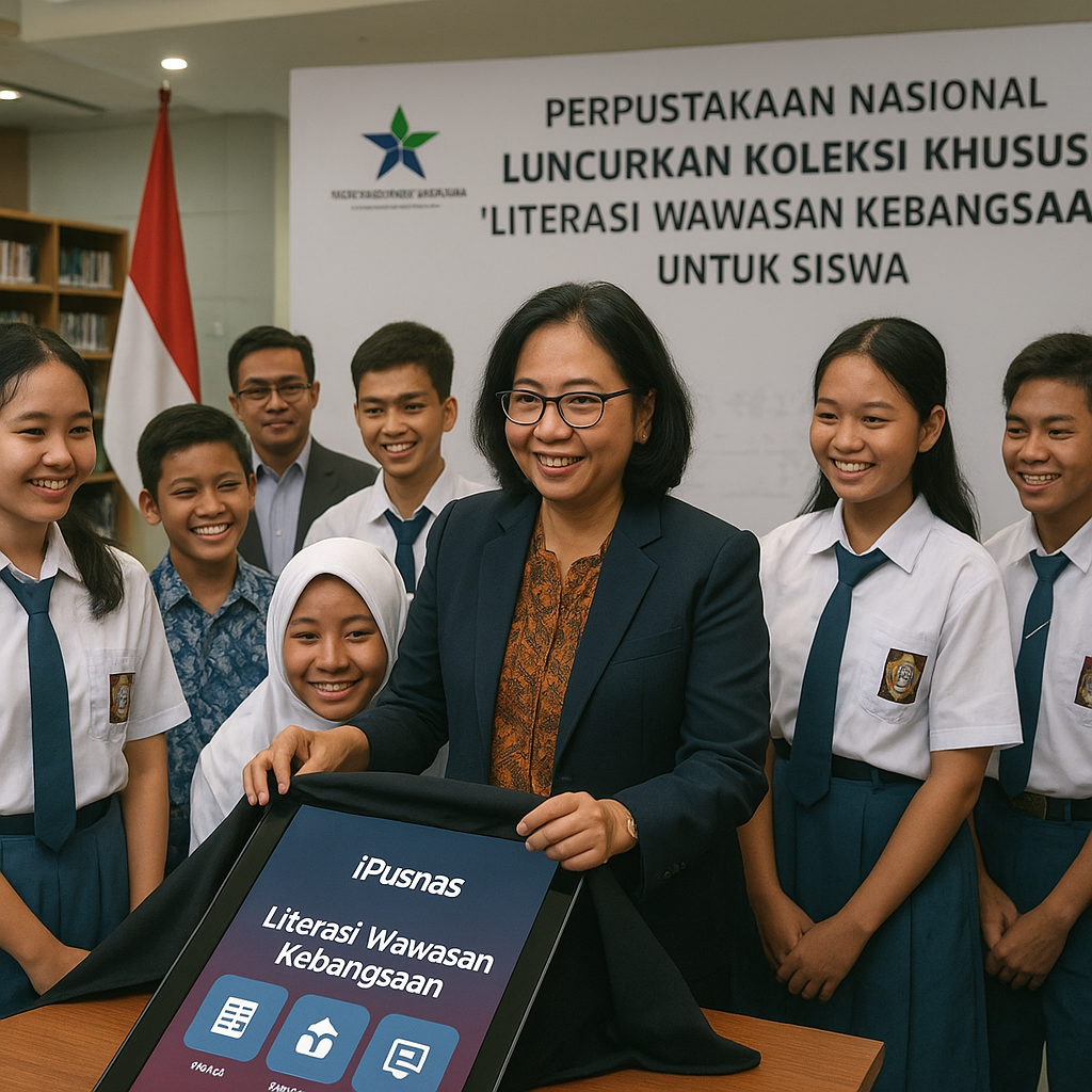 Perpustakaan Nasional Luncurkan Koleksi Khusus 'Literasi Waw...
