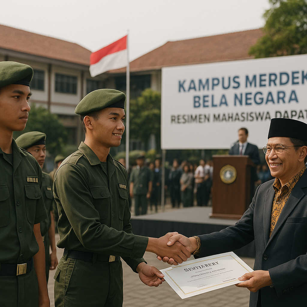 Kampus Merdeka Bela Negara: Mahasiswa Dapat SKS dari Kegiata...