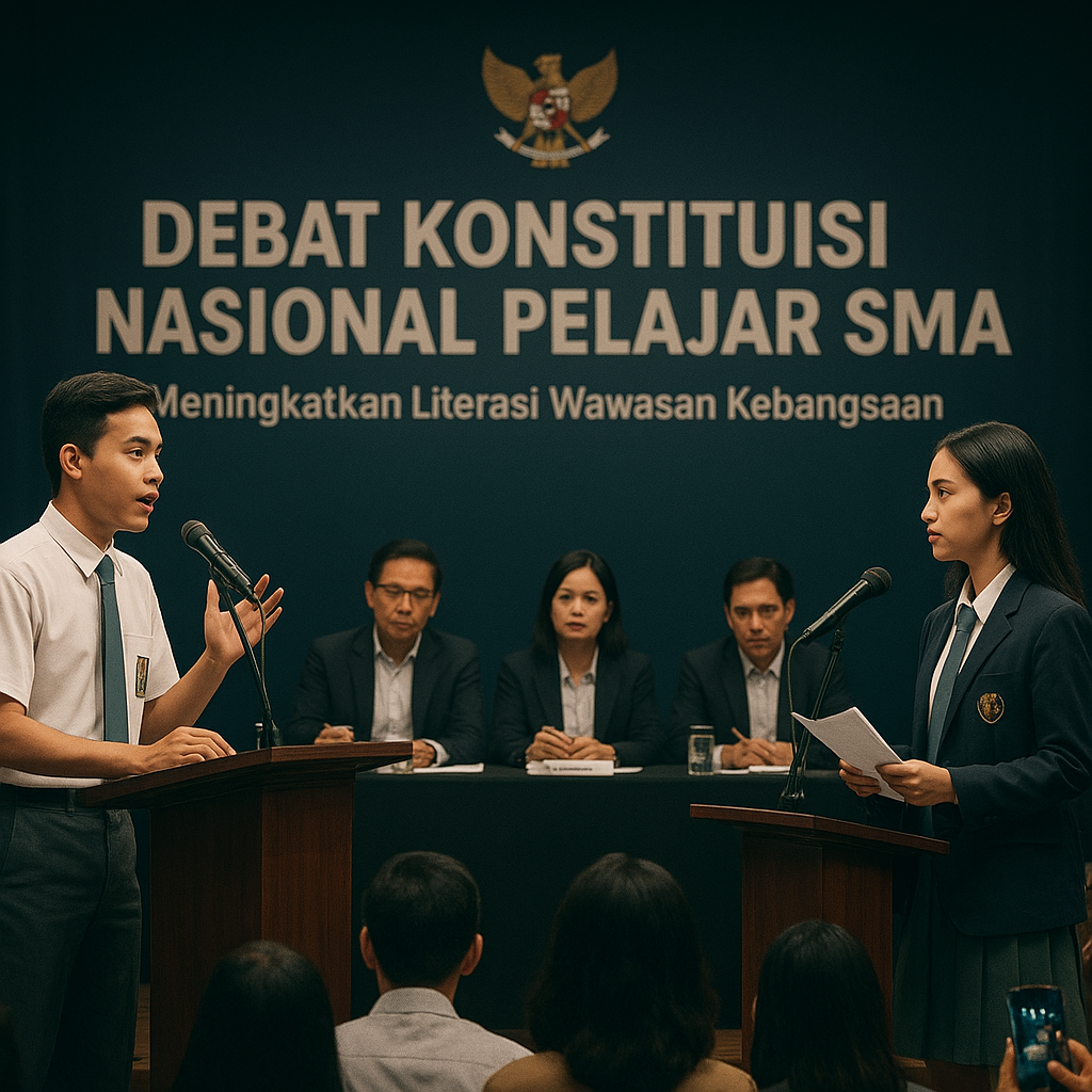 Literasi Wawasan Kebangsaan Melalui Kompetisi Debat Konstitu...