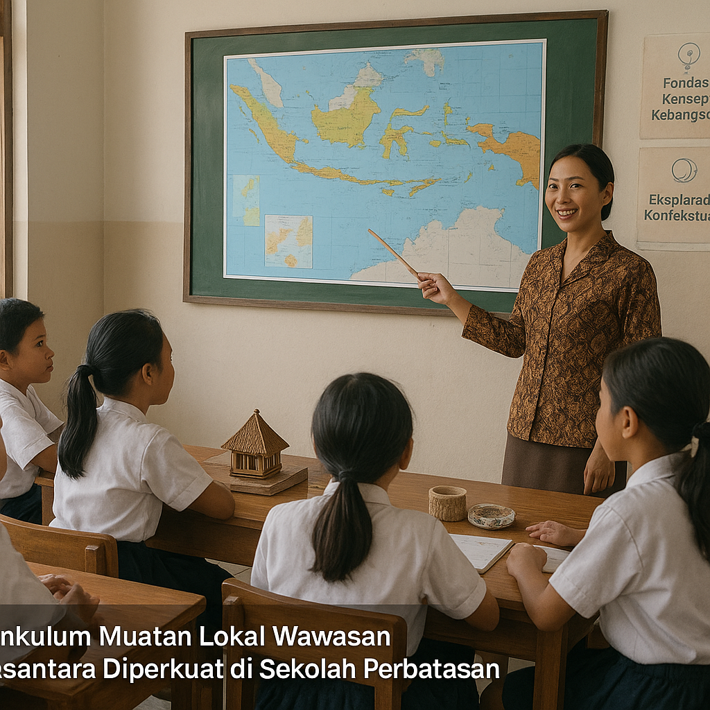 Kurikulum Muatan Lokal Wawasan Nusantara Diperkuat di Sekola...