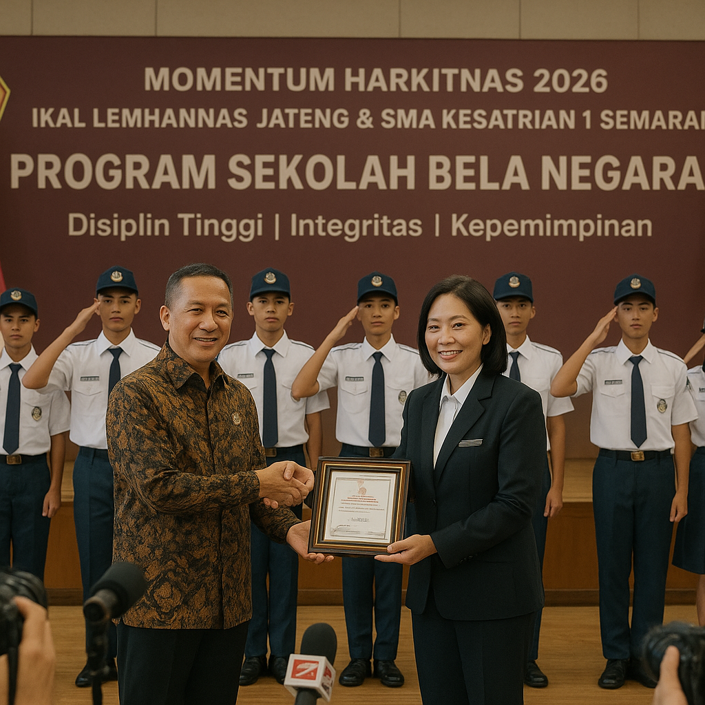Momentum Harkitnas 2026, IKAL Lemhannas Jateng Gandeng SMA K...