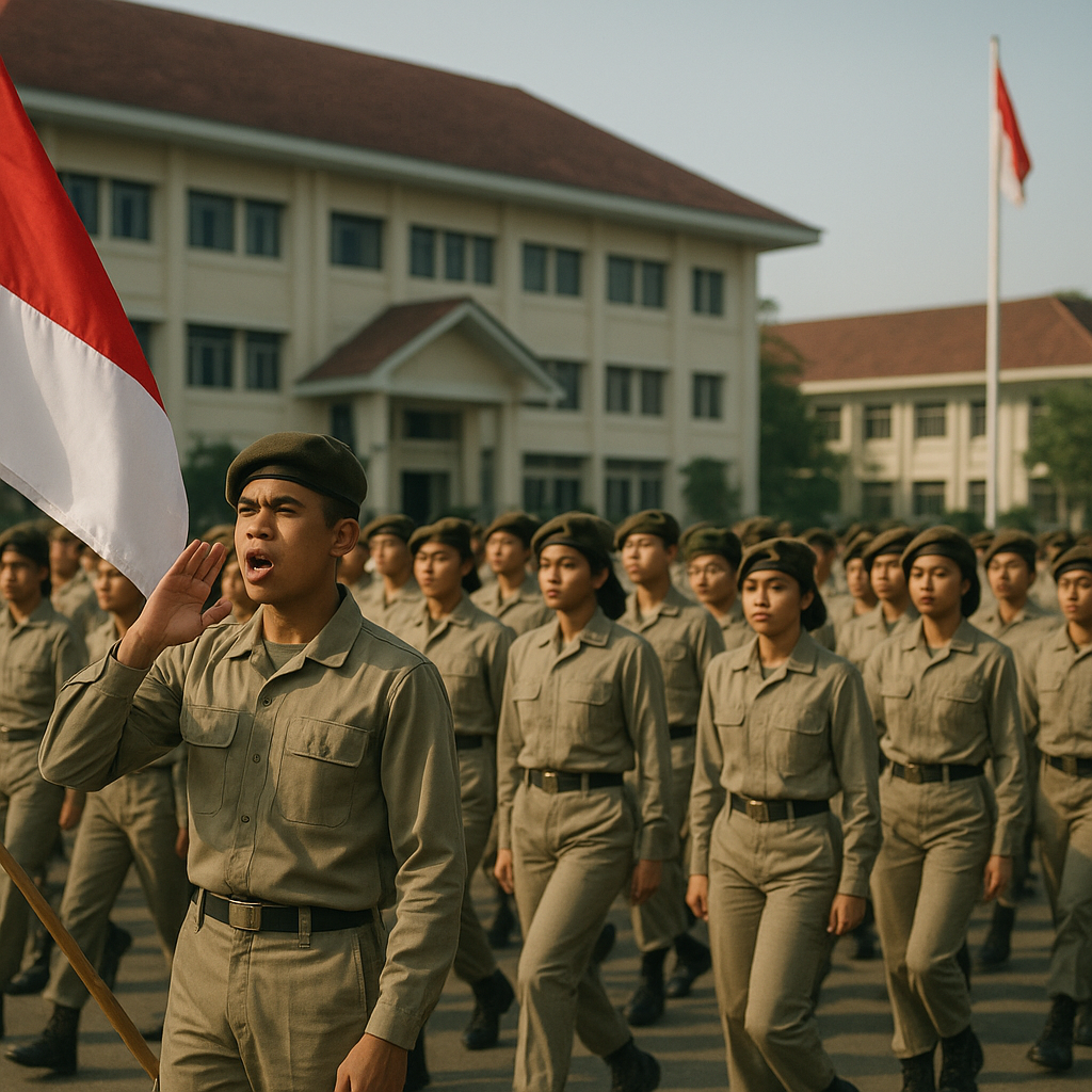 Resimen Mahasiswa Selenggarakan Latihan Dasar Militer bagi M...
