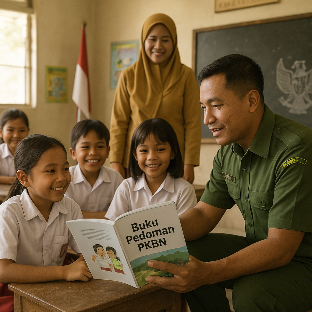 Tanamkan Nilai Patriotisme Sejak Dini, Babinsa Optimalkan Im...