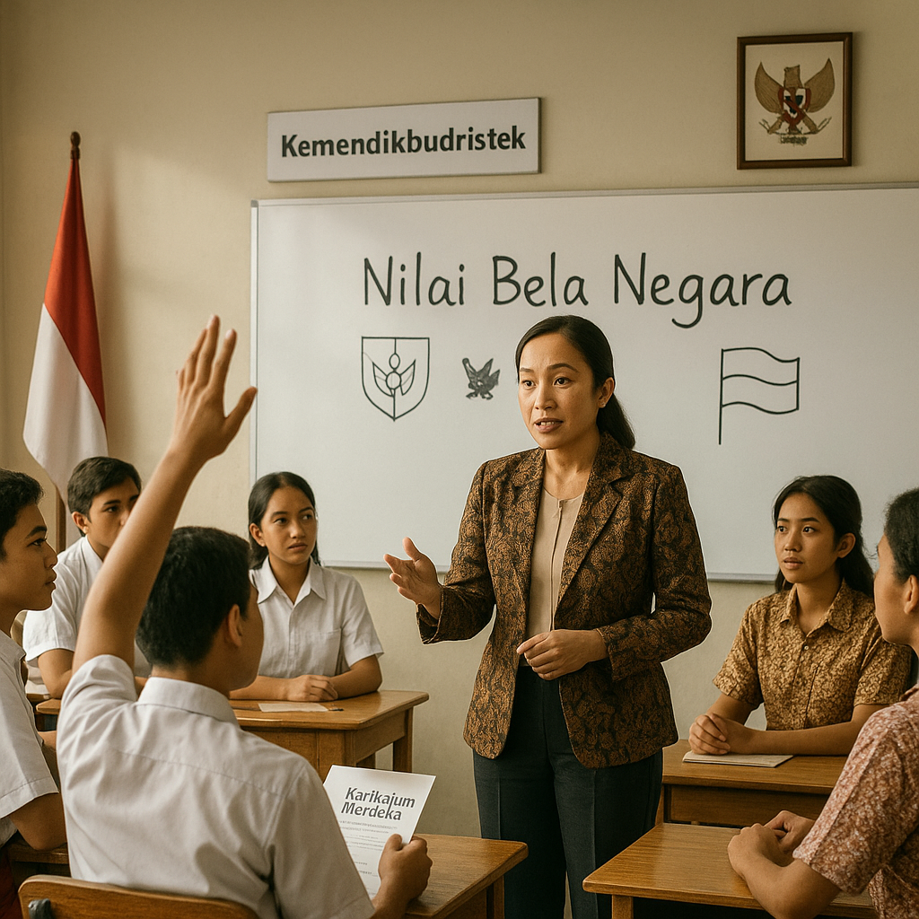 Kemendikbudristek Integrasikan Nilai Bela Negara dalam Kurik...