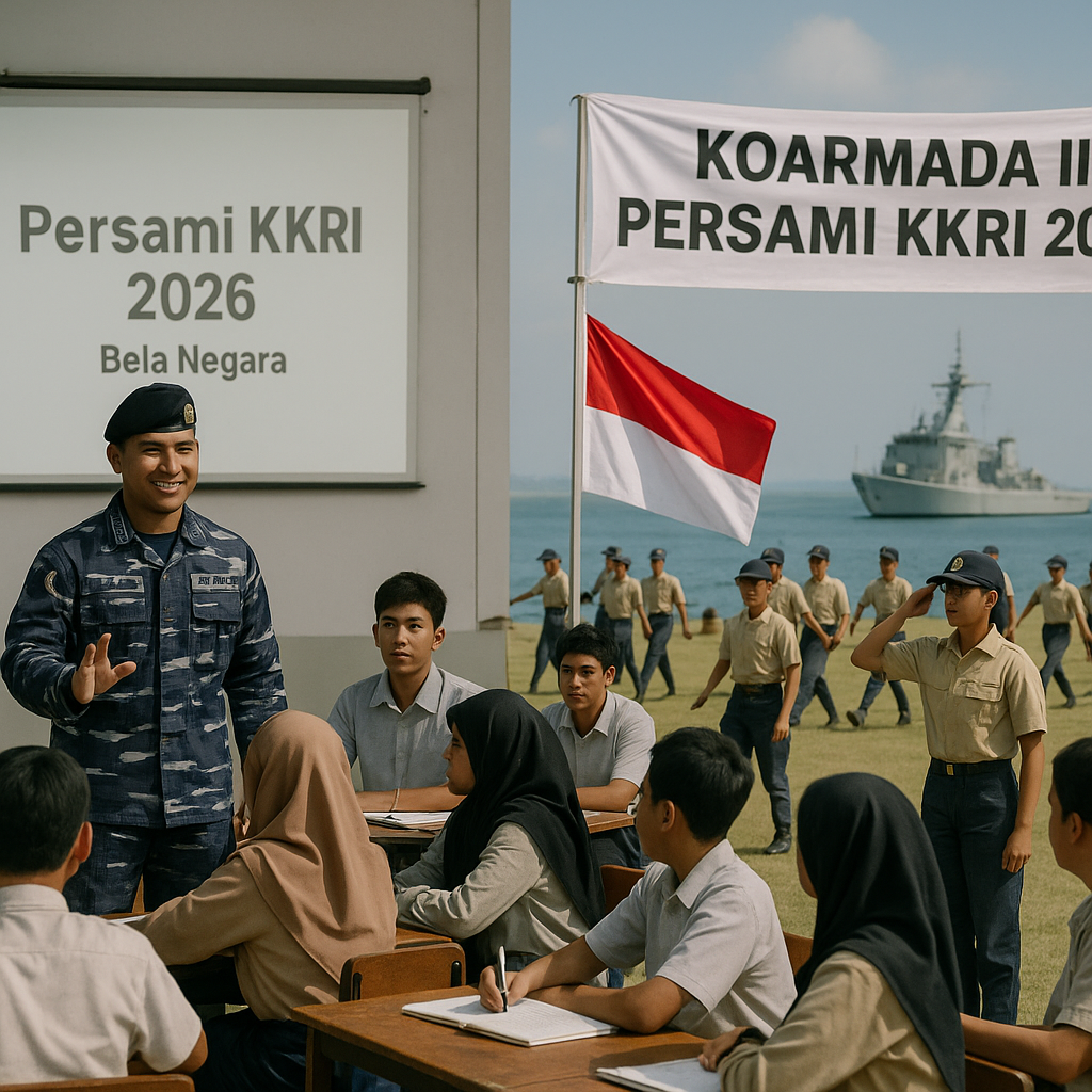 Koarmada II Perkuat Jiwa Nasionalisme Generasi Muda dalam Pe...