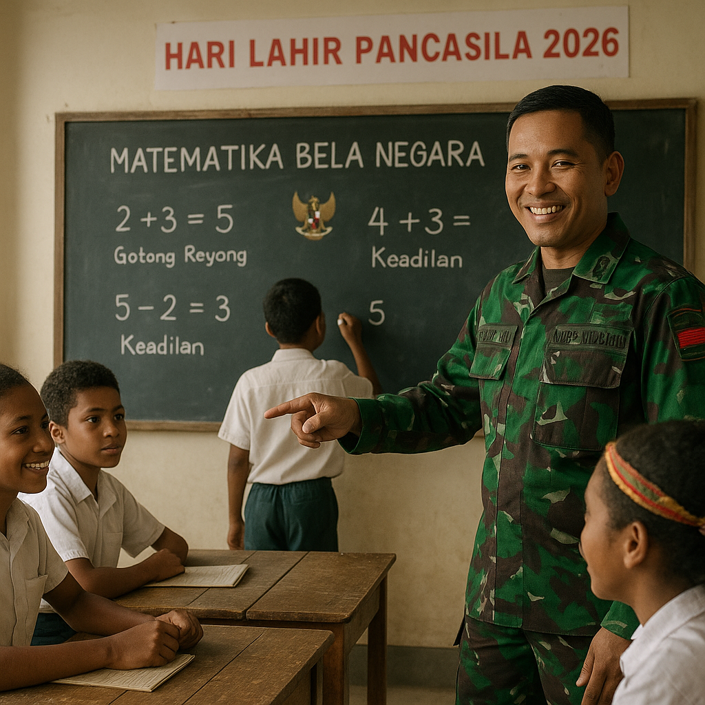 Hari Lahir Pancasila 2026: Koops TNI Hab...