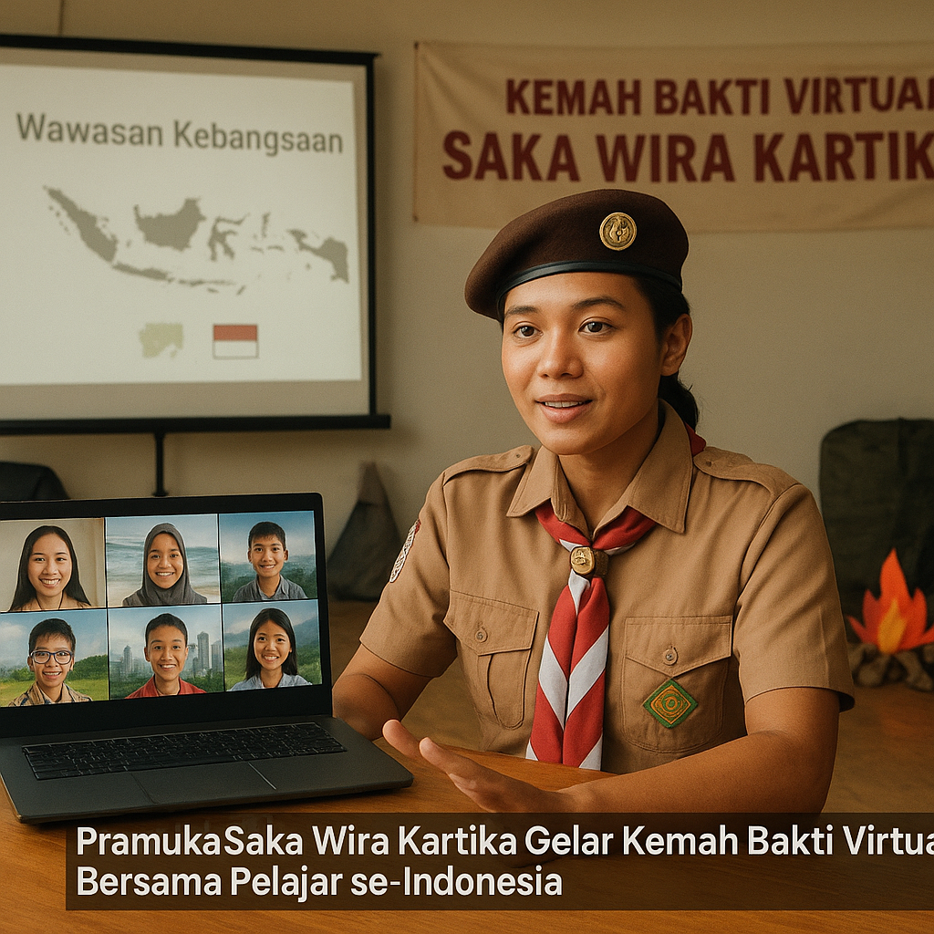 Pramuka Saka Wira Kartika Gelar Kemah Ba...