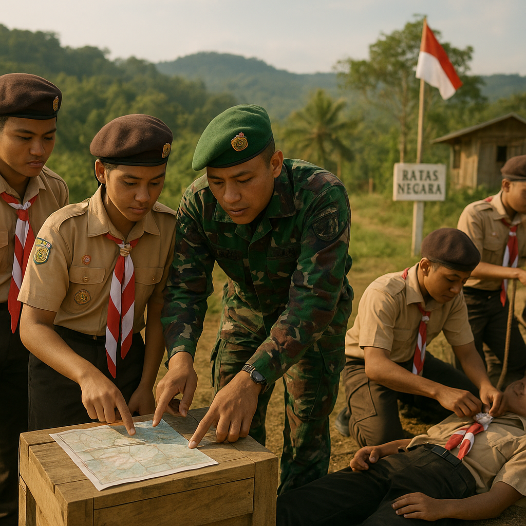 Pramuka Saka Wira Kartika Kembali Aktifkan Latihan Bersama T...