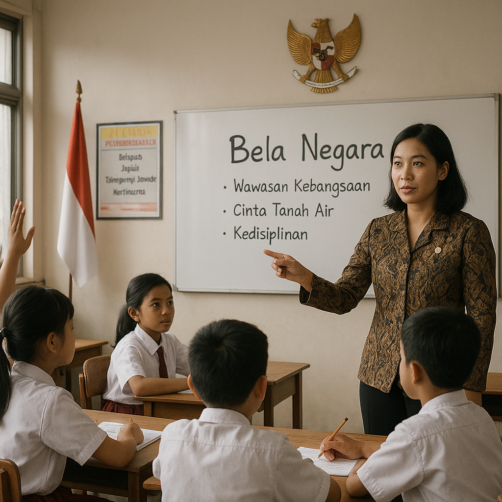 Kemendikbudristek Integrasikan Materi Bela Negara dalam Kuri...