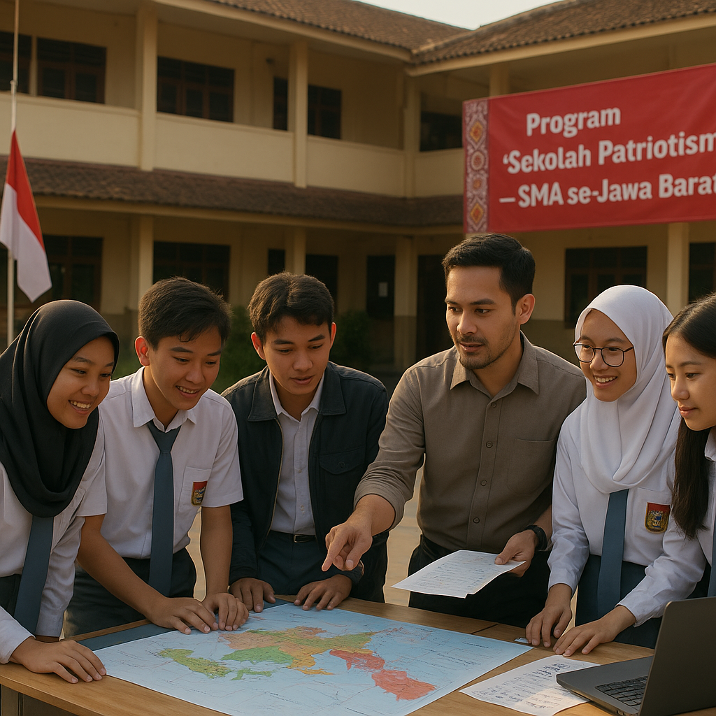 Program "School of Patriotism" Diluncurkan untuk Siswa SMA s...