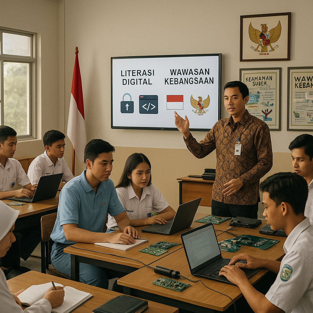 Literasi Digital dan Wawasan Kebangsaan Jadi Fokus Kurikulum...
