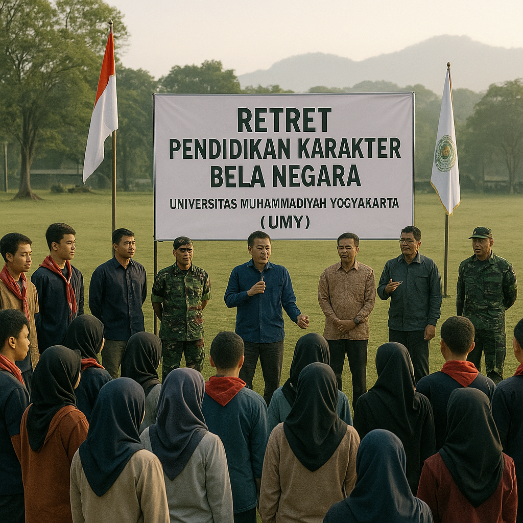 UMY Gelar Retret Bela Negara untuk Perkuat Karakter Mahasisw...