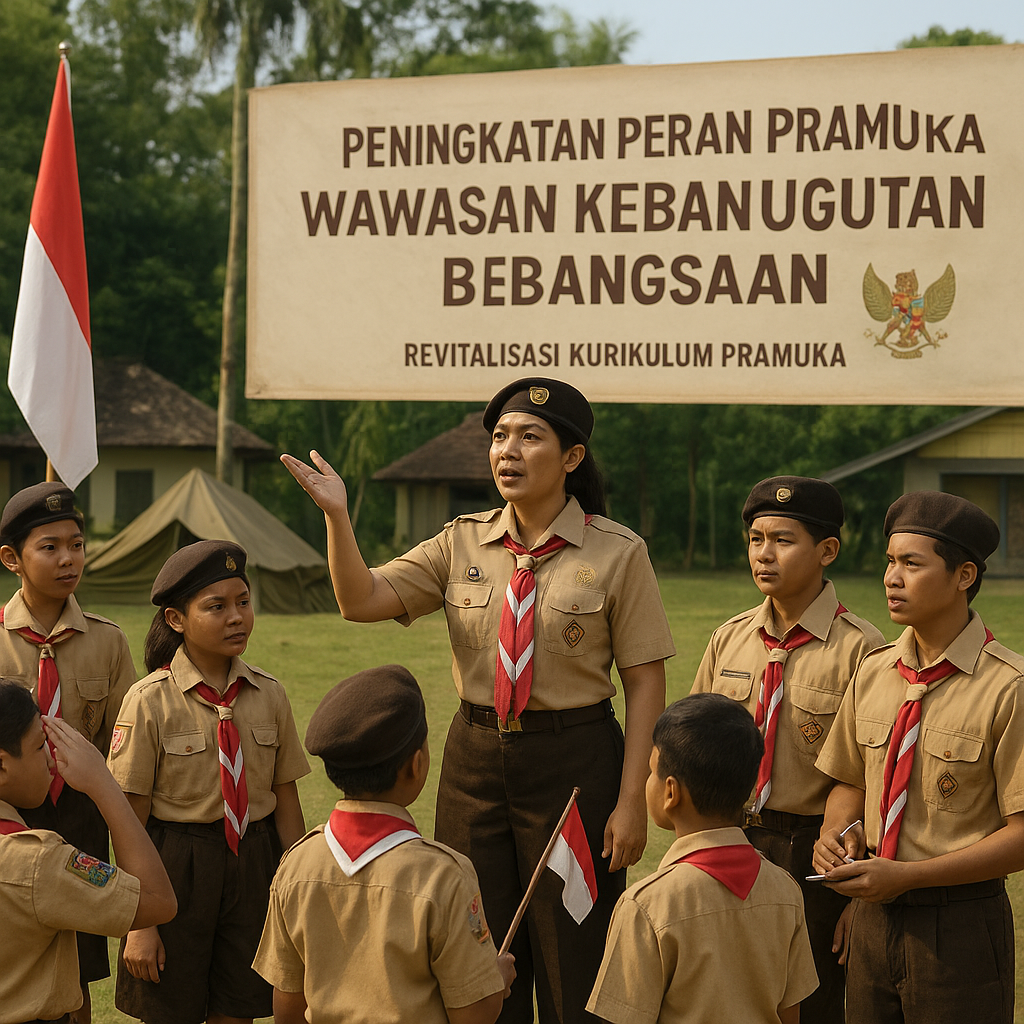Peningkatan Peran Pramuka sebagai Wadah Penguatan Wawasan Ke...
