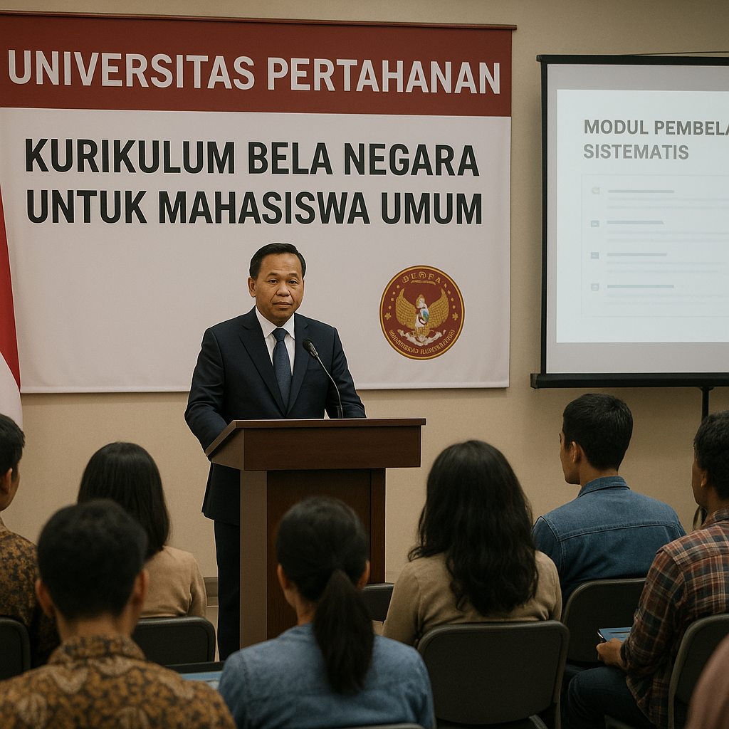 Universitas Pertahanan Perkenalkan Kurikulum Bela Negara unt...