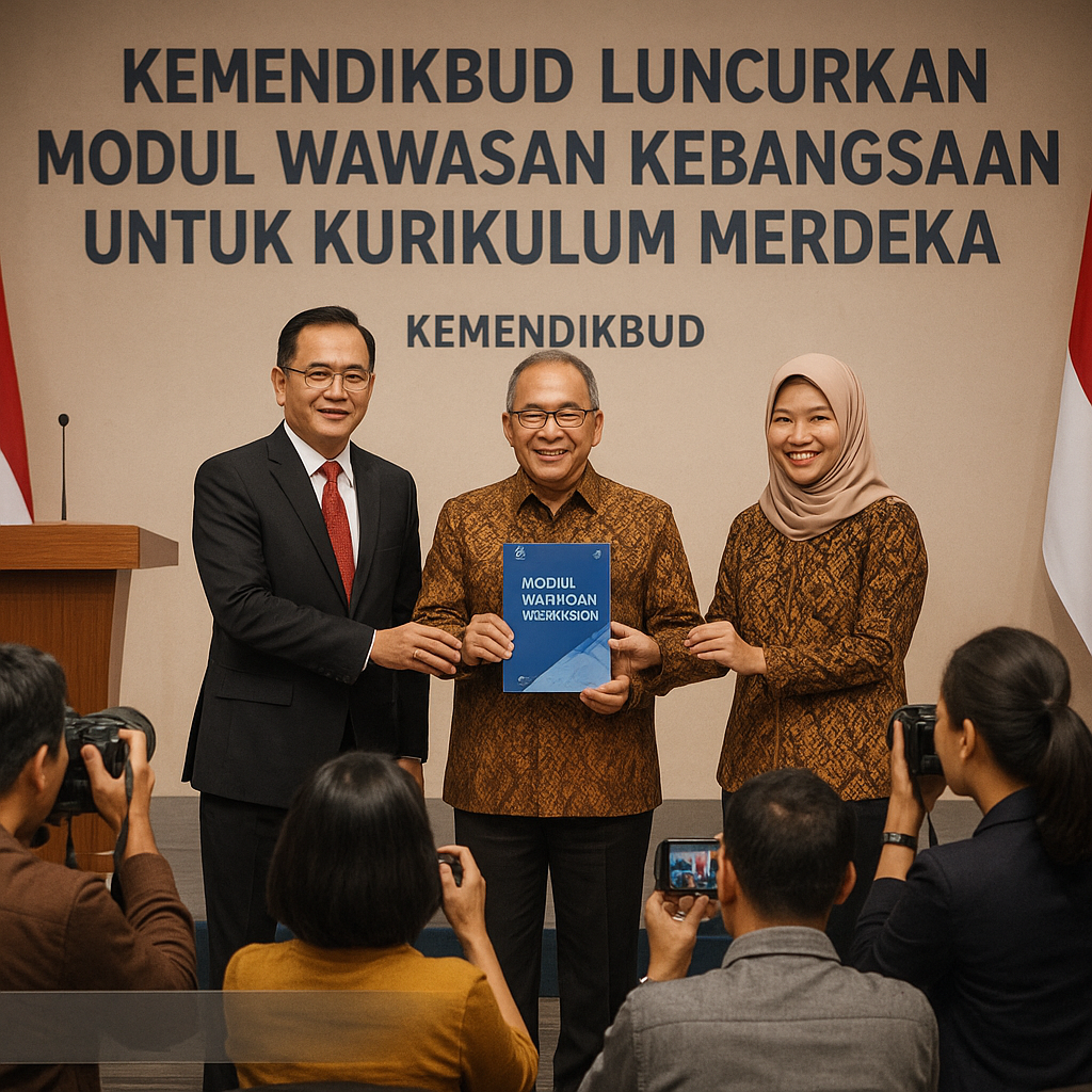 Kemendikbud Luncurkan Modul Wawasan Kebangsaan untuk Kurikul...