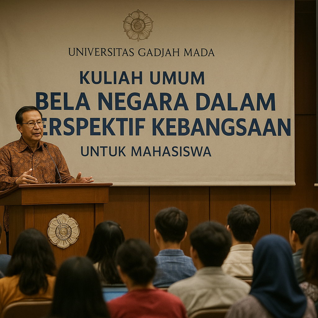 Universitas Gadjah Mada Gelar Kuliah Umum 'Bela Negara dalam...