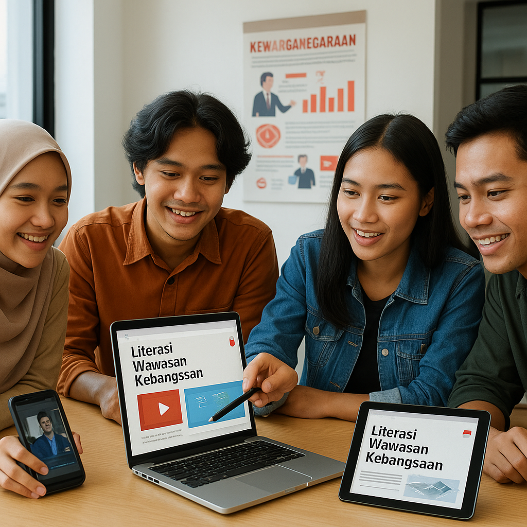 Literasi Wawasan Kebangsaan melalui Platform Digital untuk Generasi Z