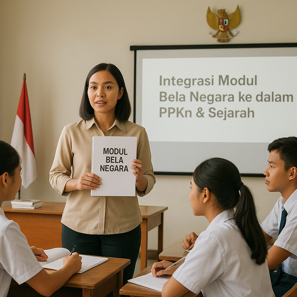 Kemendikbud Integrasikan Modul Bela Negara ke Dalam Mata Pel...