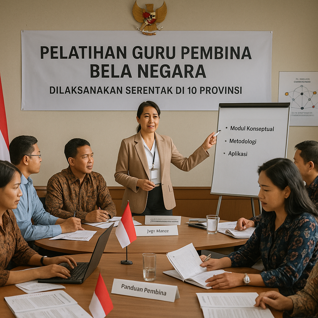 Pelatihan Guru Pembina Bela Negara Dilaksanakan Serentak di...