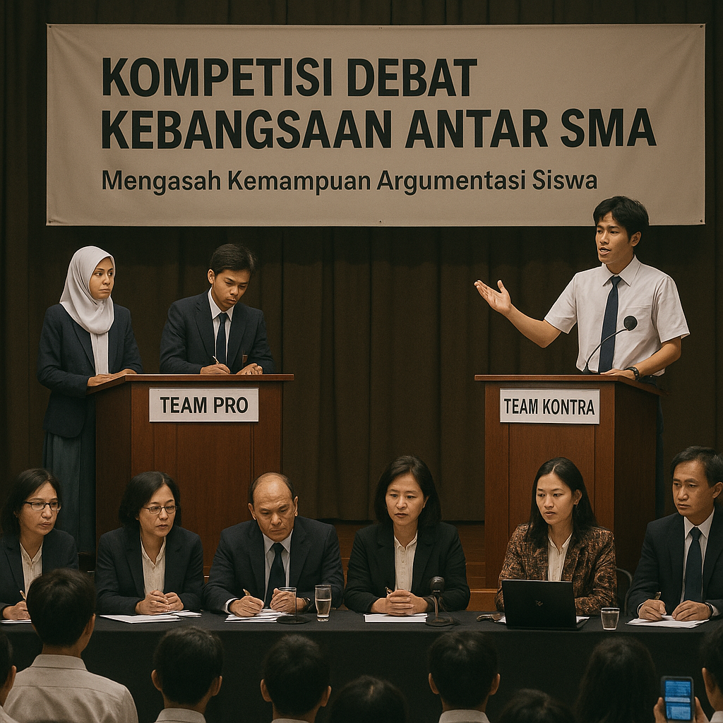 Kompetisi Debat Kebangsaan Antar SMA untuk Mengasah Kemampua...