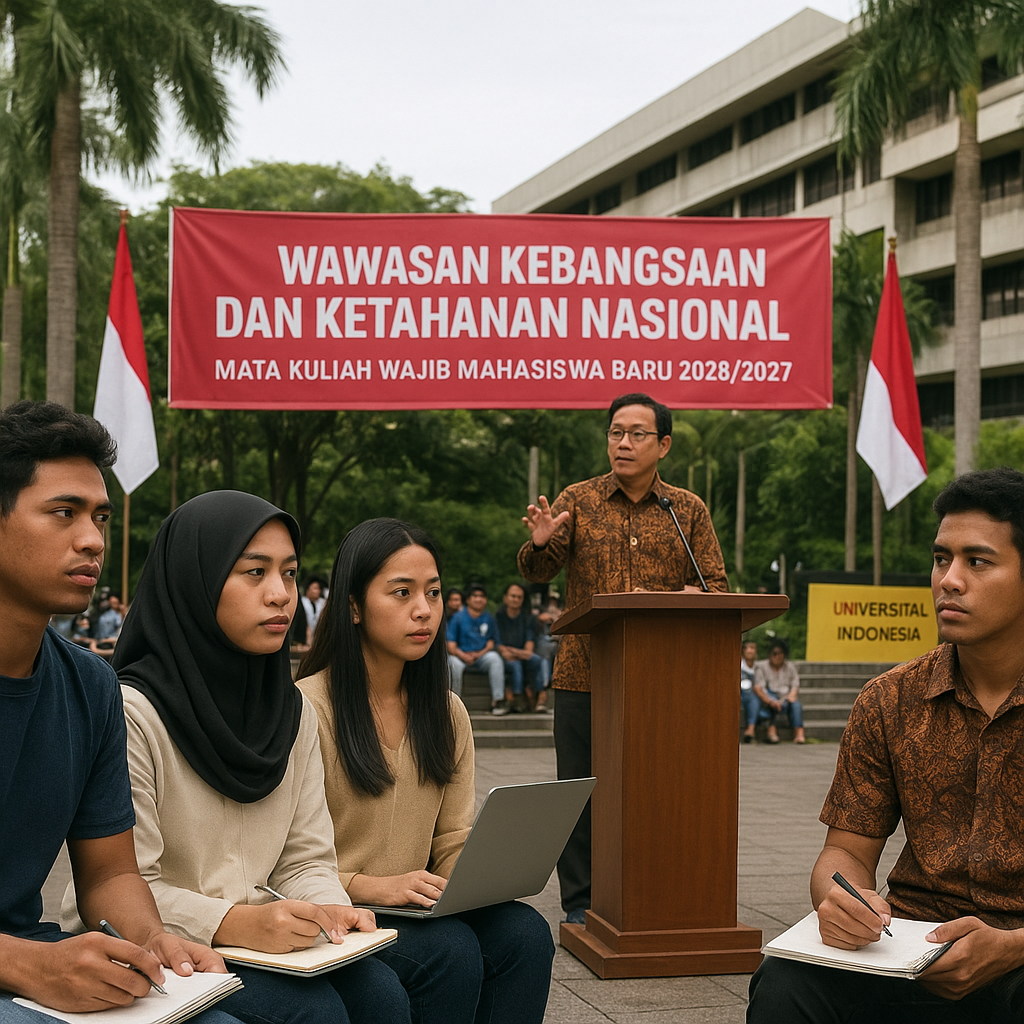 Universitas Indonesia Perkuat Kurikulum Wawasan Kebangsaan Melalui Mata Kuliah Wajib bagi Seluruh Mahasiswa Baru
