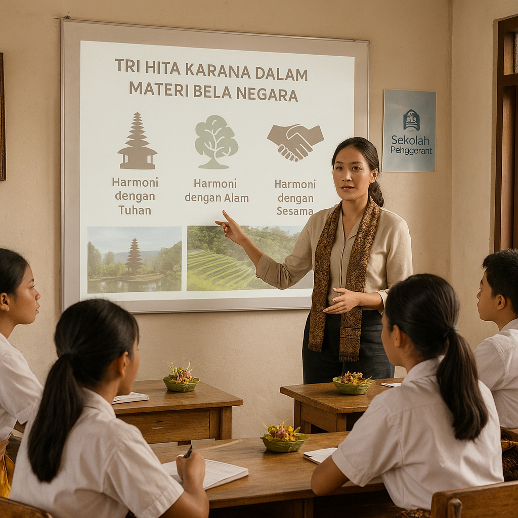 Sekolah Penggerak di Bali Integrasikan Kearifan Lokal 'Tri H...