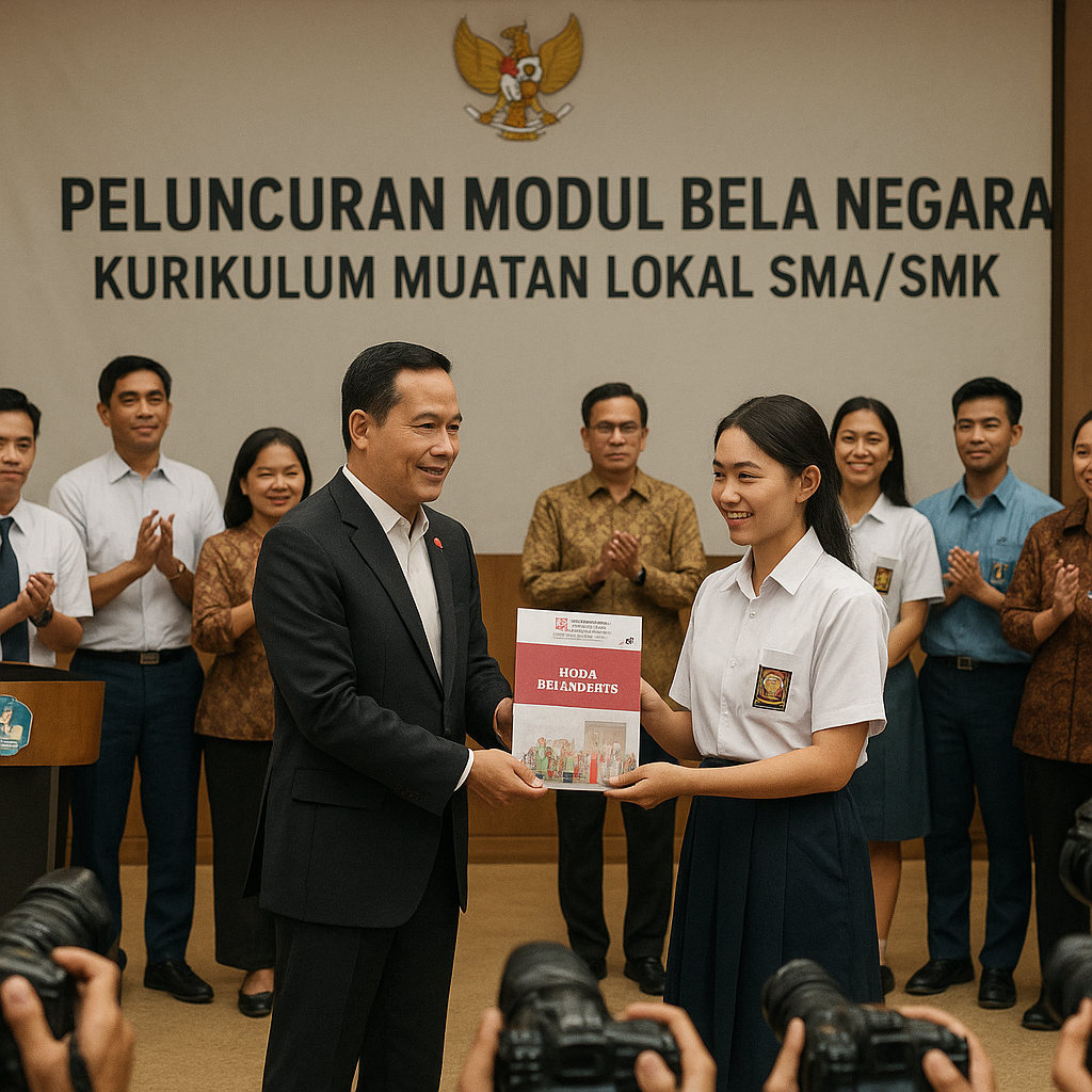 Kemendikbud Luncurkan Modul Bela Negara untuk Kurikulum Muat...