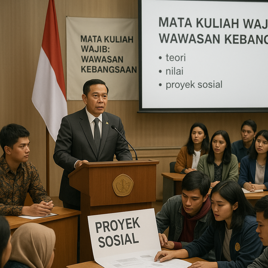 Ditjen Diktiristek Dorong Kuliah Wawasan Kebangsaan Jadi Mata Kuliah Wajib di Seluruh PTN