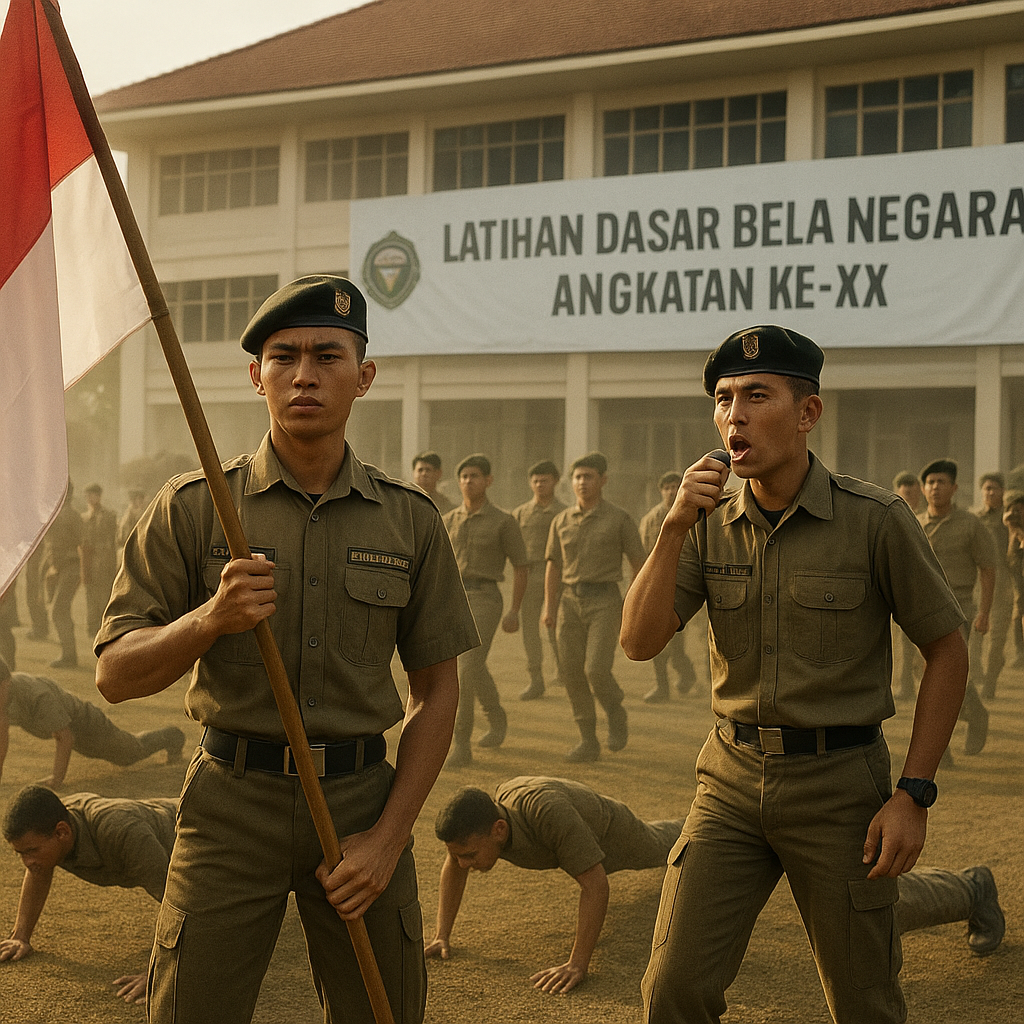 Resimen Mahasiswa Selenggarakan Latihan Dasar Bela Negara Angkatan ke-XX