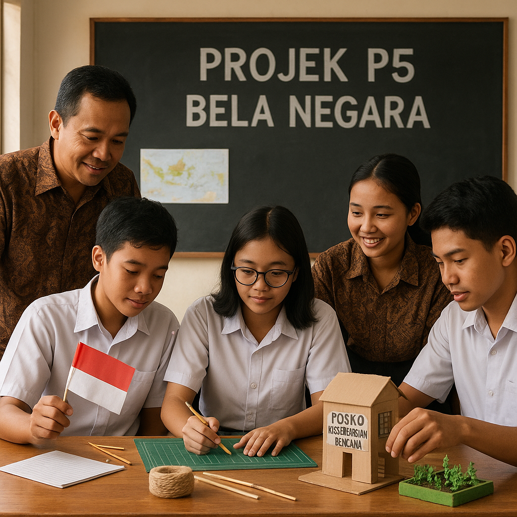 Kurikulum Merdeka dan Integrasi Nilai Bela Negara dalam Pembelajaran Projek
