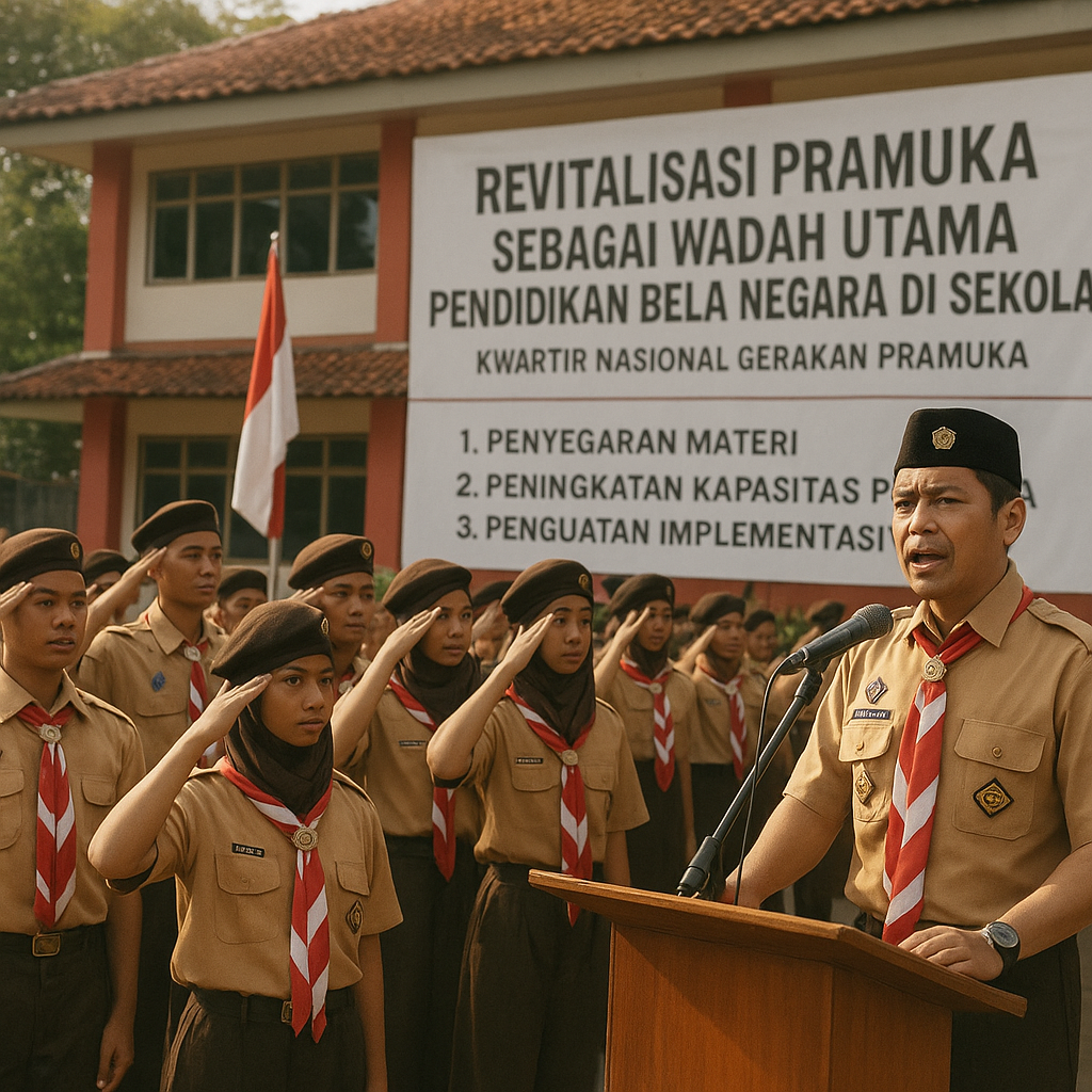 Revitalisasi Pramuka sebagai Wadah Utama Pendidikan Bela Negara di Sekolah
