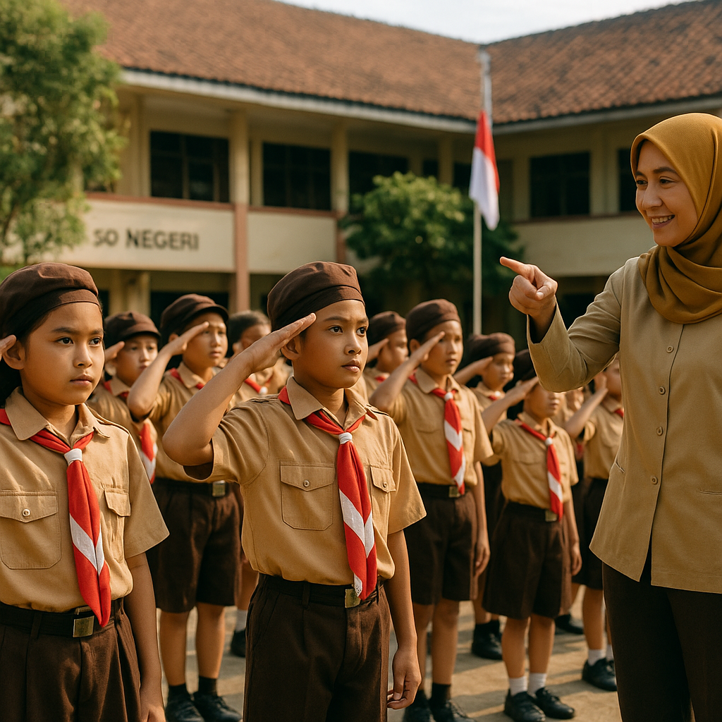 Kegiatan Pramuka Jadi Jalur Utama Pendidikan Karakter Kebang...