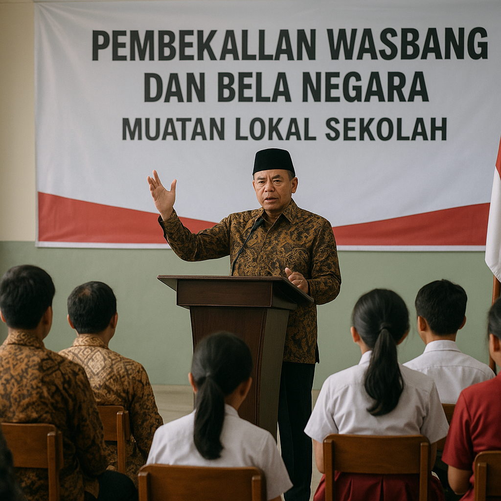 Bupati Pamekasan Instruksikan Pembekalan Wasbang dan Bela Negara Masuk Muatan Lokal Sekolah