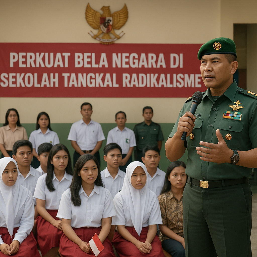 Pangdam Jaya: Perkuat Bela Negara di Sekolah untuk Tangkal Radikalisme