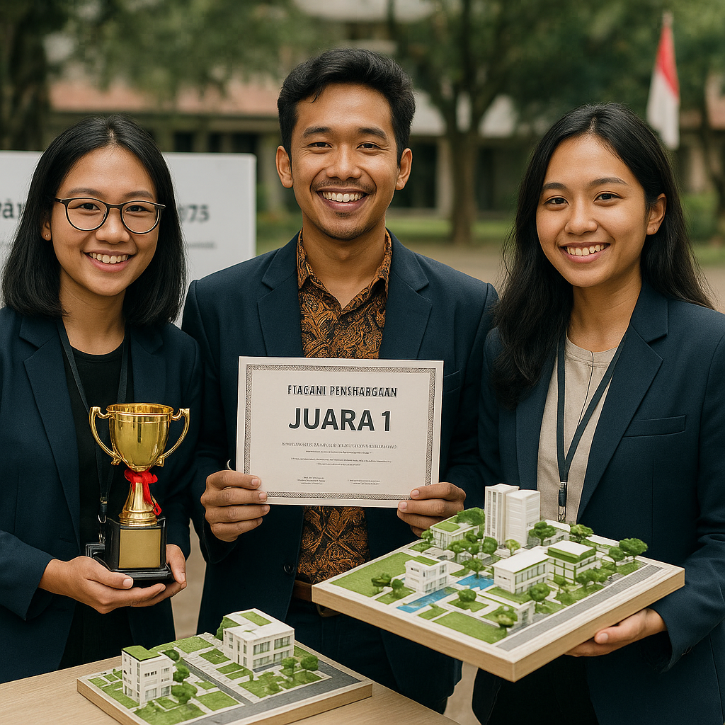 Mahasiswa PWK ITB Raih Juara Internasional, Bukti Kontribusi...