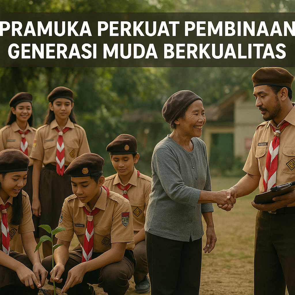 PRAMUKA PERKUAT PEMBINAAN GENERASI MUDA BERKUALITAS