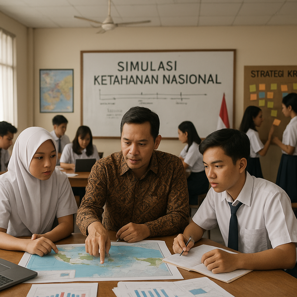 Simulasi Ketahanan Nasional: Inovasi Pembelajaran Berbasis P...