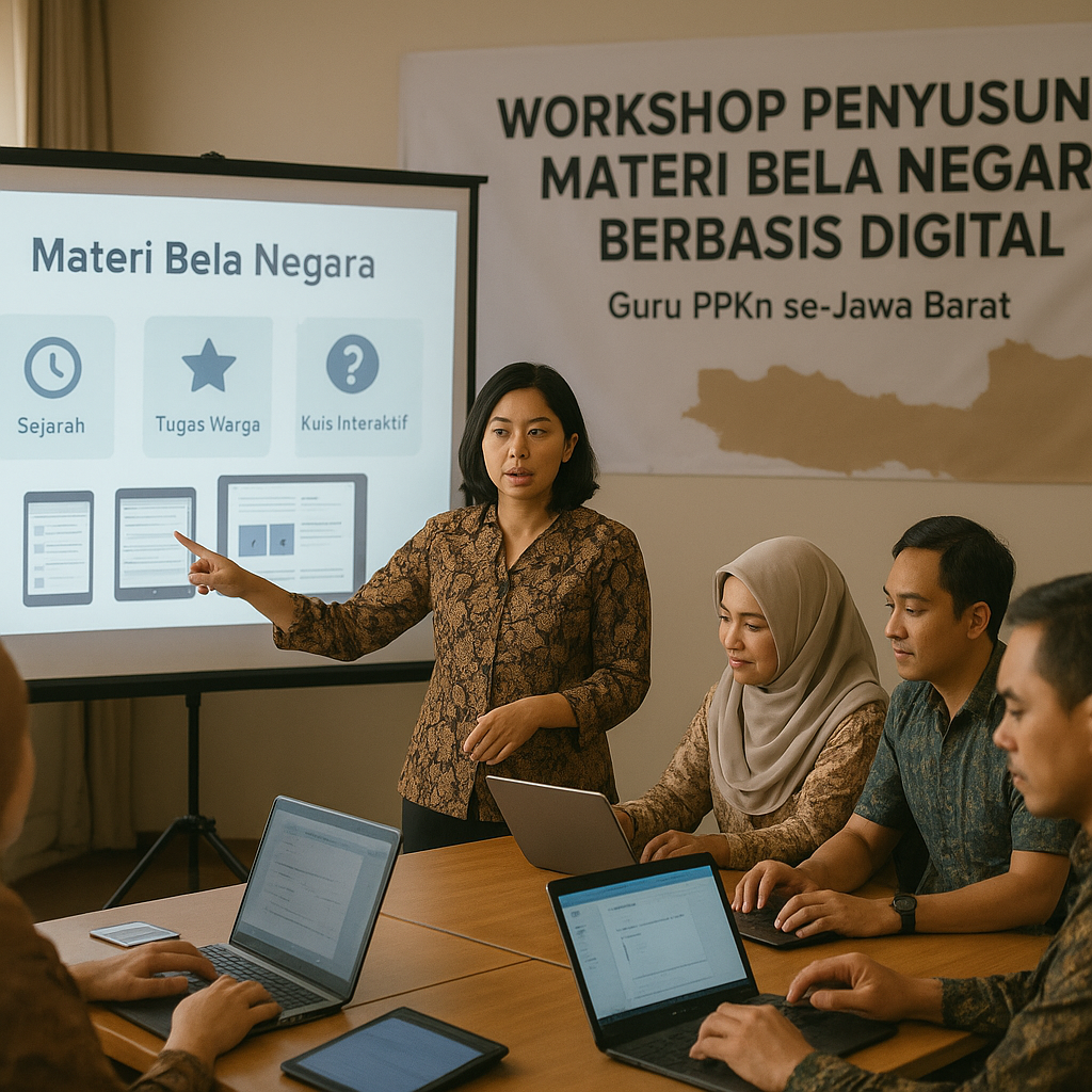 Guru PPKn se-Jawa Barat Ikuti Workshop Penyusunan Materi Bel...