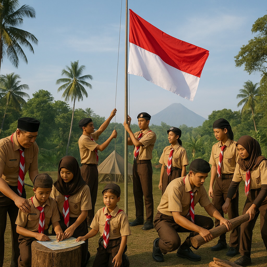 Pramuka sebagai Wadah Utama Pendidikan Karakter dan Bela Neg...