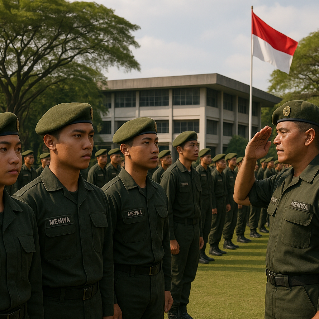 Peran Resimen Mahasiswa (Menwa) dalam Pendidikan Bela Negara...