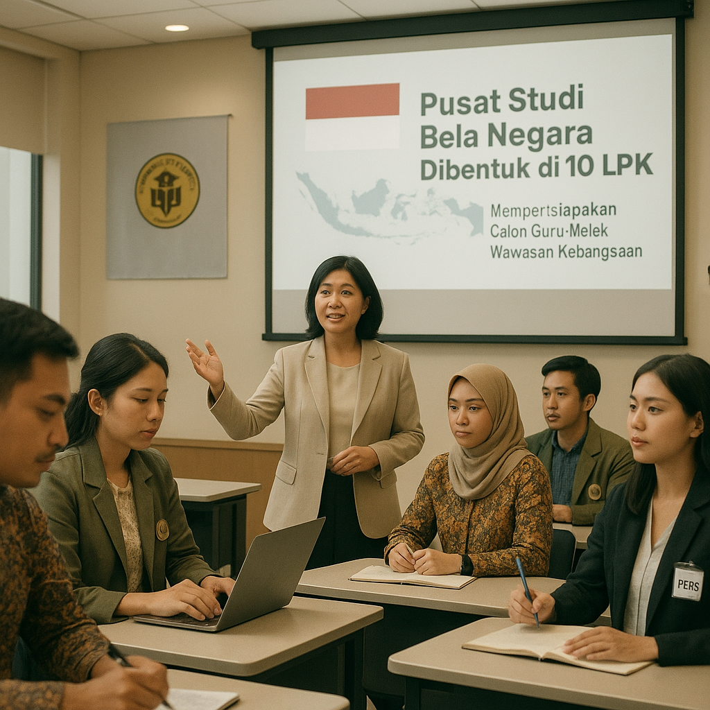 Pusat Studi Bela Negara Dibentuk di 10 LPTK, Siapkan Calon G...