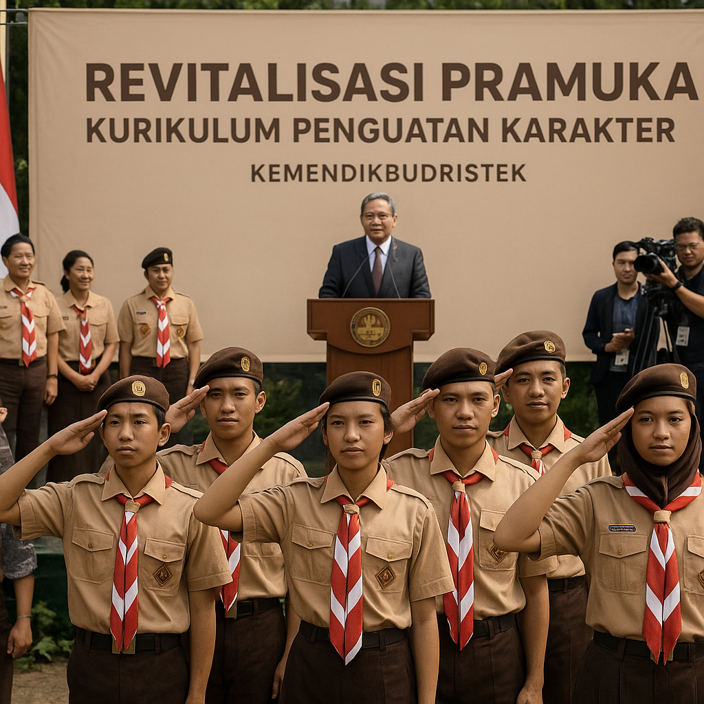 Revitalisasi Pramuka: Kemendikbud Luncurkan Kurikulum Pramuk...