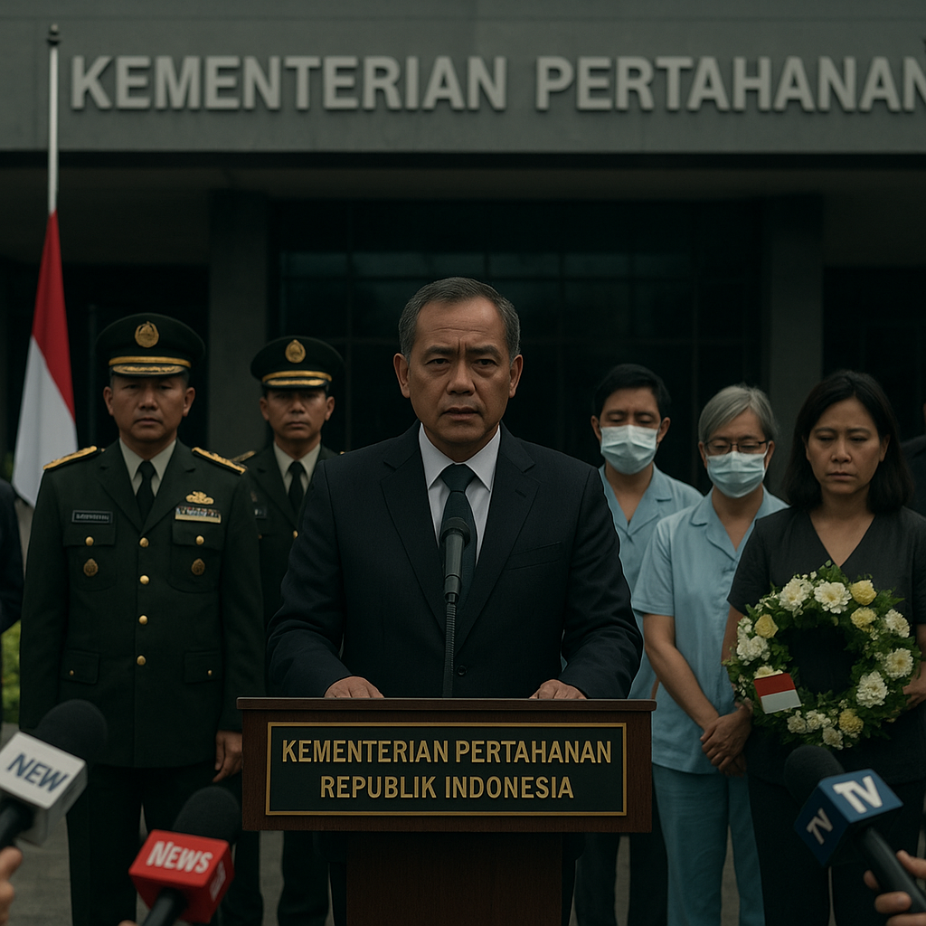 Kemhan Buka Suara dan Sampaikan Duka Cita atas Meninggalnya...