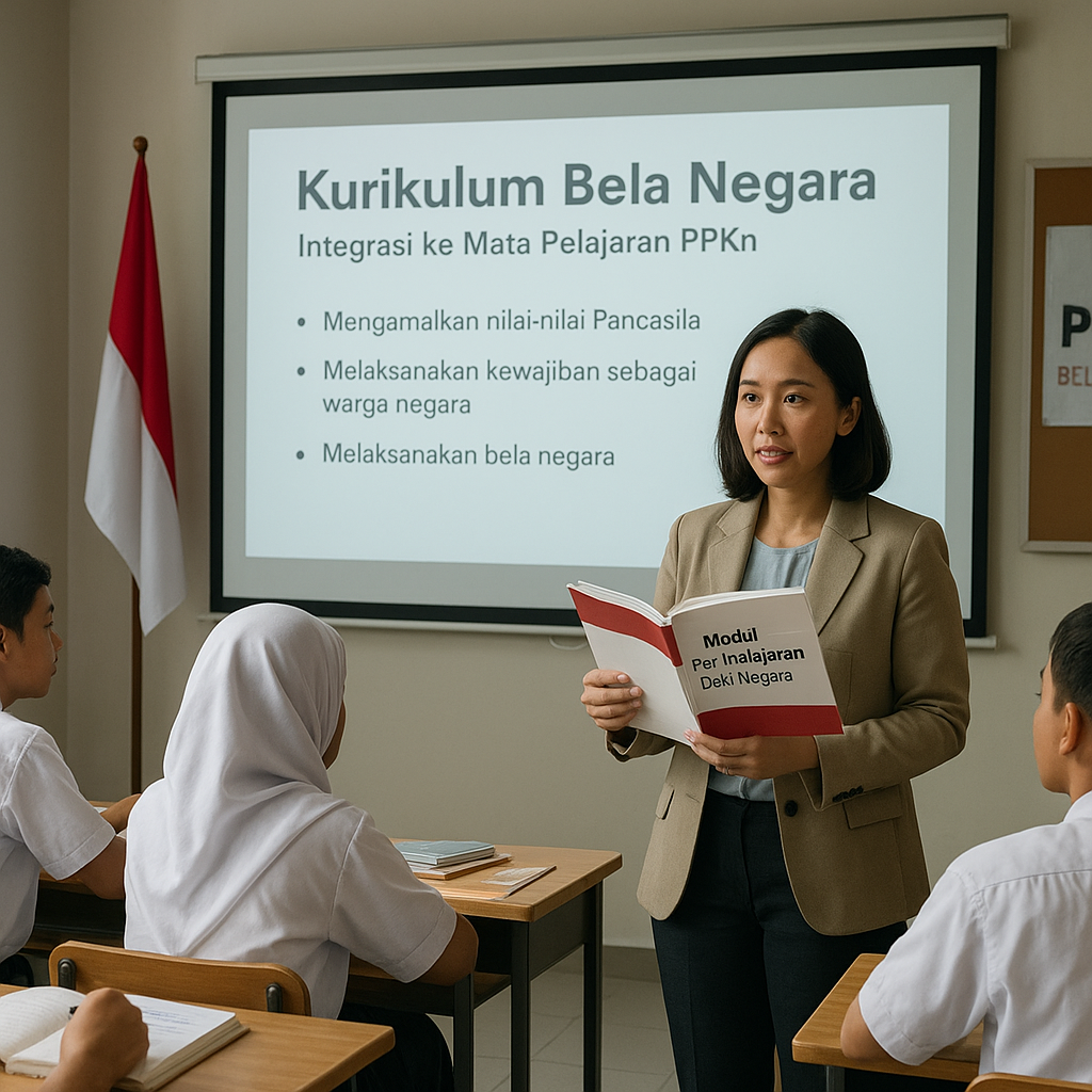 Kemendikbud Integrasikan Kurikulum Bela Negara dalam Mata Pe...