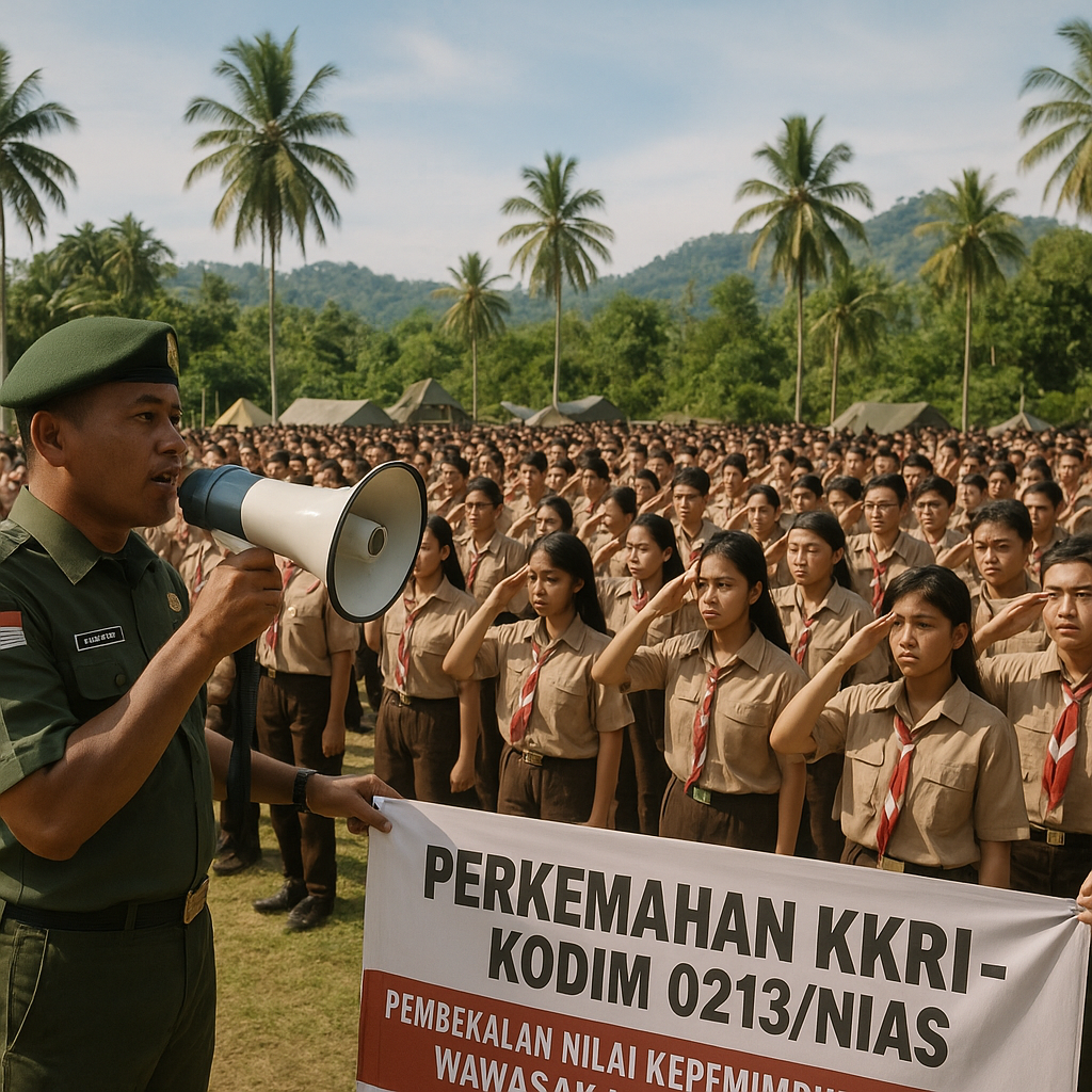 Ikuti KKRI, 250 Pelajar di Gunung Sitoli Dibekali Nilai Kepe...