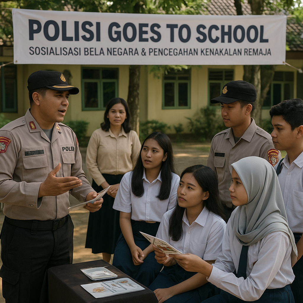 Polri Luncurkan Program "Polisi Goes to School" untuk Sosial...
