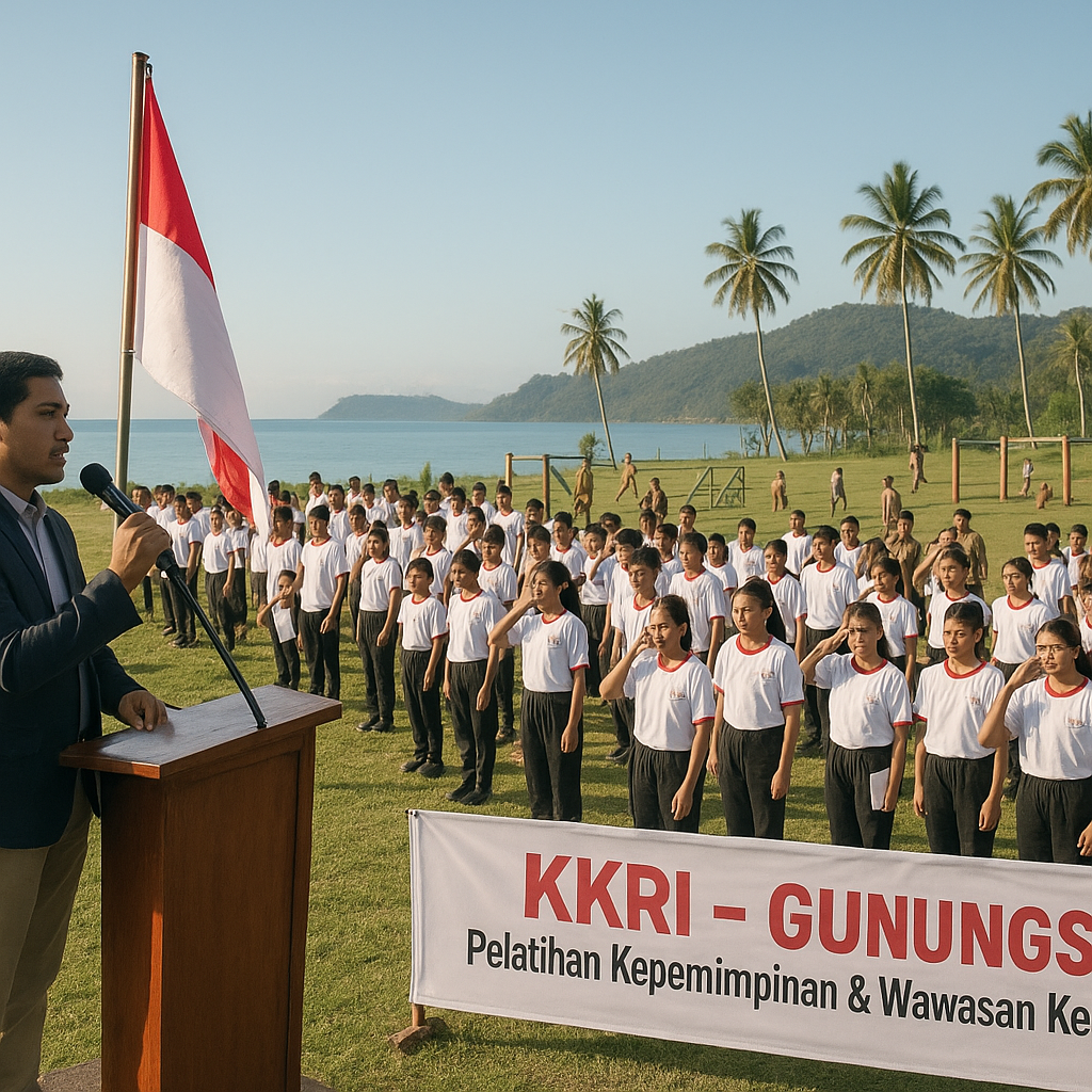 Ikuti KKRI, 250 Pelajar di Gunung Sitoli Dibekali Nilai Kepe...