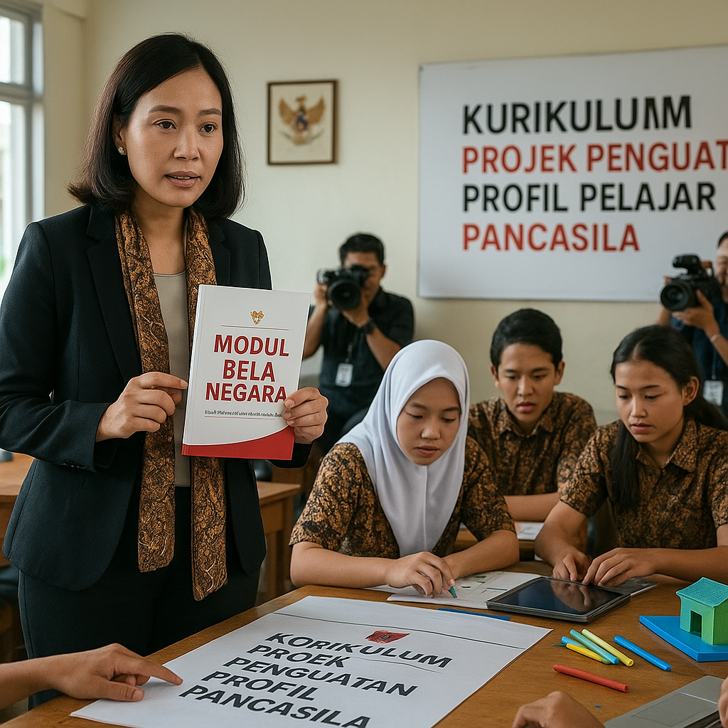 Kemendikbudristek Integrasikan Modul Bela Negara dalam Kurik...